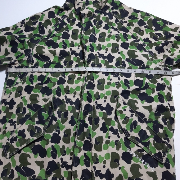 Converse Oasis Liam Summer Parka Jacket. Pretty Green. - Picture 6 of 8